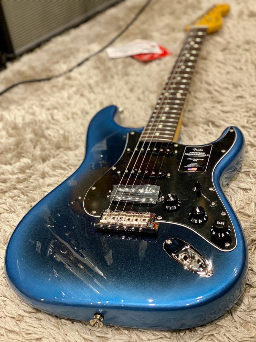 Fender American Professional II Stratocaster HSS - Dark Night with
